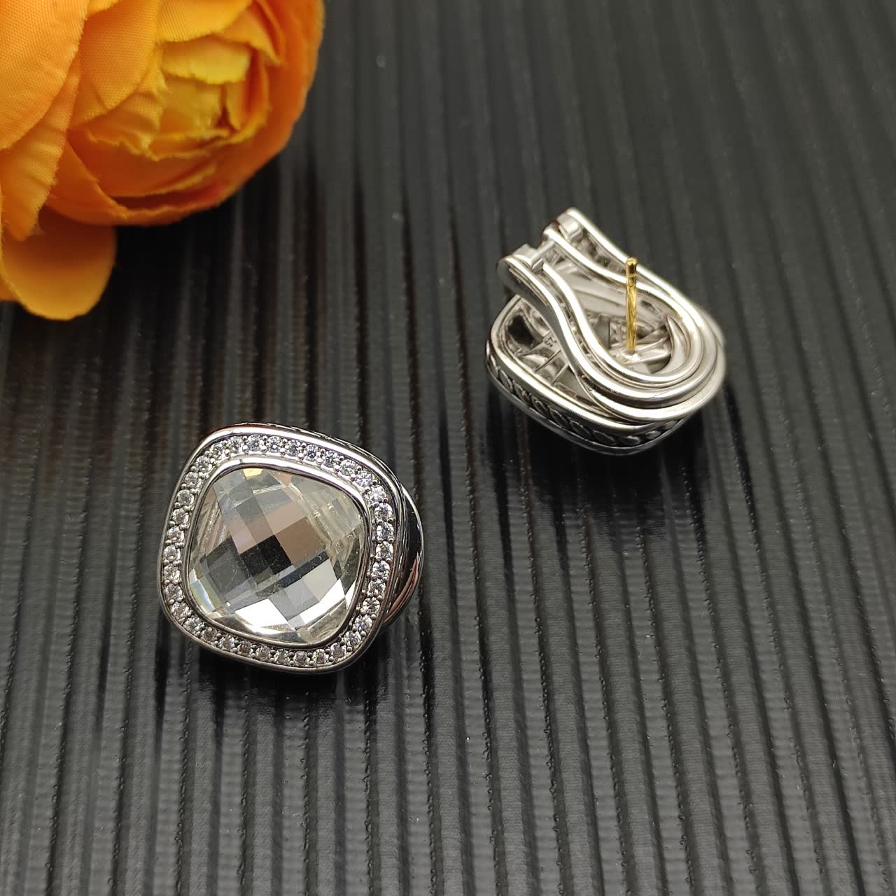 David Yurman Albion Clip-On Earrings